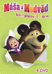 Máša a Medvěd - kompletní 1. série (4 DVD)