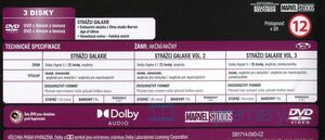 Strážci Galaxie kolekce 1-3 (3 DVD)