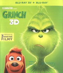 Grinch (2018) (2D+3D) (2 BLU-RAY) - animovaný