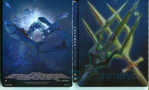 Aquaman a ztracené království (BLU-RAY + DVD) - STEELBOOK (motiv Tridents)