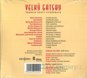 Velký Gatsby (2 CD) - rozhlasová dramatizace