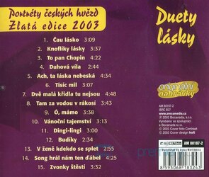 Duety lásky - Originální nahrávky (CD)