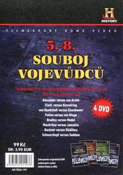 Souboj vojevůdců 5-8 kolekce (4 DVD) (papírový obal)