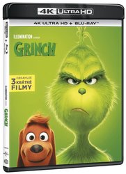 Grinch (2018) (4K ULTRA HD+BLU-RAY) (2 BLU-RAY) - animovaný