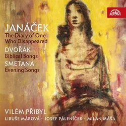 Janáček: Zápisník zmizelého - Dvořák: Biblické písně - Smetana: Večerní písně (CD)