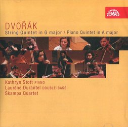 Dvořák: Smyčcový kvintet G dur, op. 77, Klavírní kvintet č. 2 A dur, op. 81 (CD)