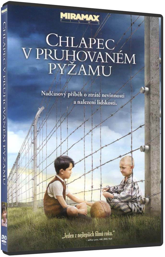 Levně Chlapec v pruhovaném pyžamu (DVD)