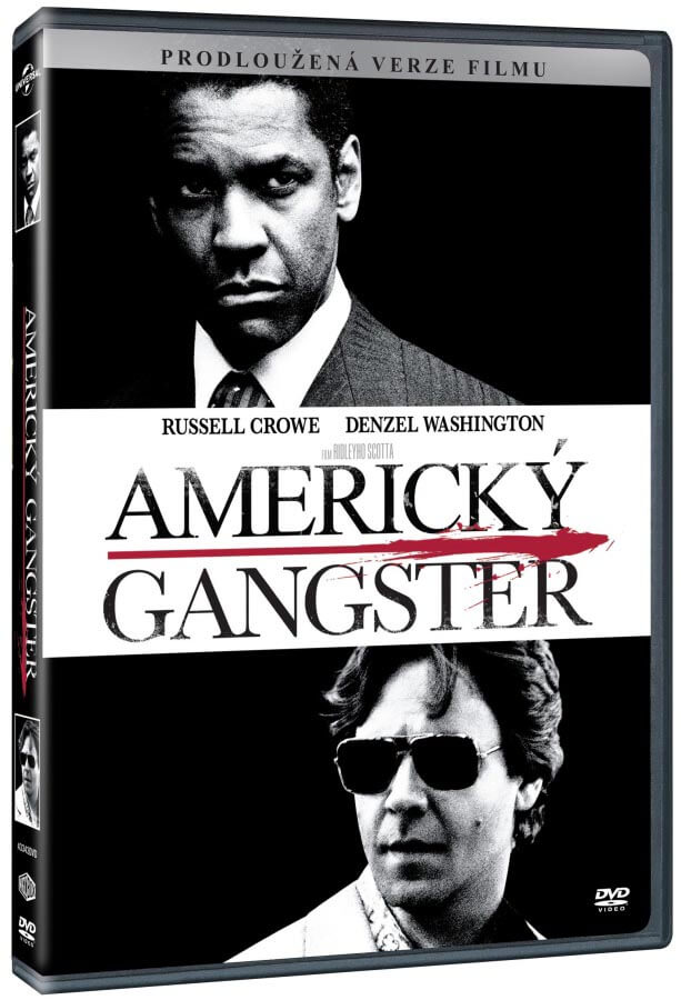 Levně Americký gangster (DVD) - 2 verze filmu