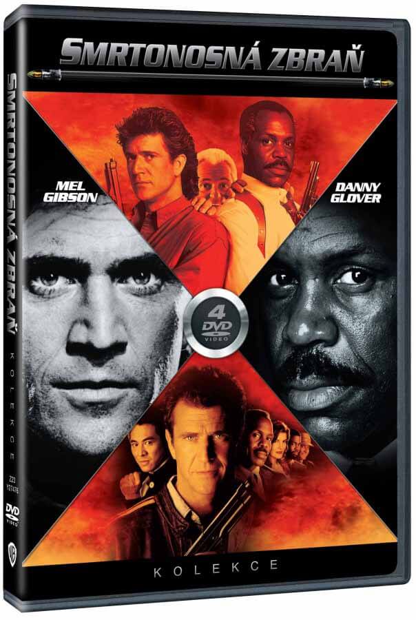 Levně Smrtonosná zbraň 1-4 kolekce (4 DVD)