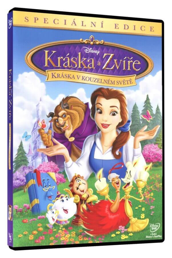 Levně Kráska a zvíře: Kráska v kouzelném světě (DVD)