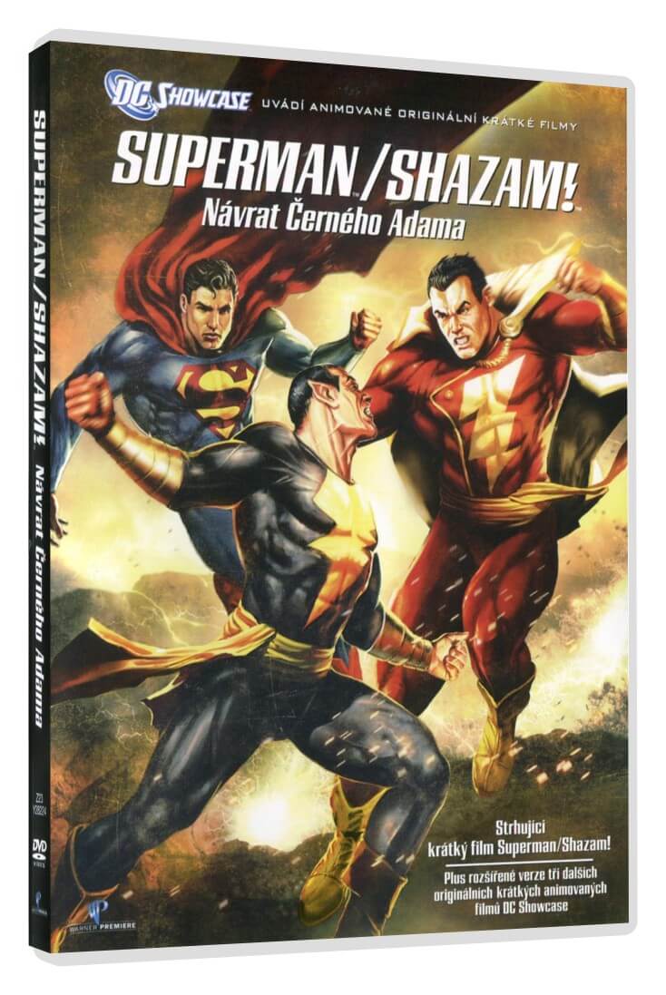 Levně Superman / Shazam: Návrat černého Adama (DVD)