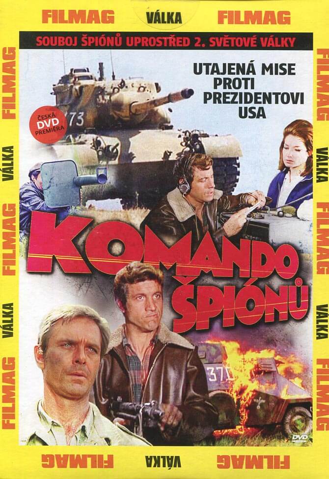 Levně Komando špionů (DVD) (papírový obal)