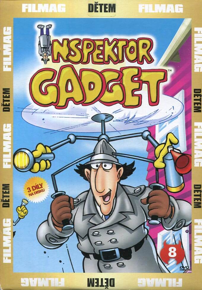 Levně Inspektor Gadget 8 (DVD) (papírový obal)