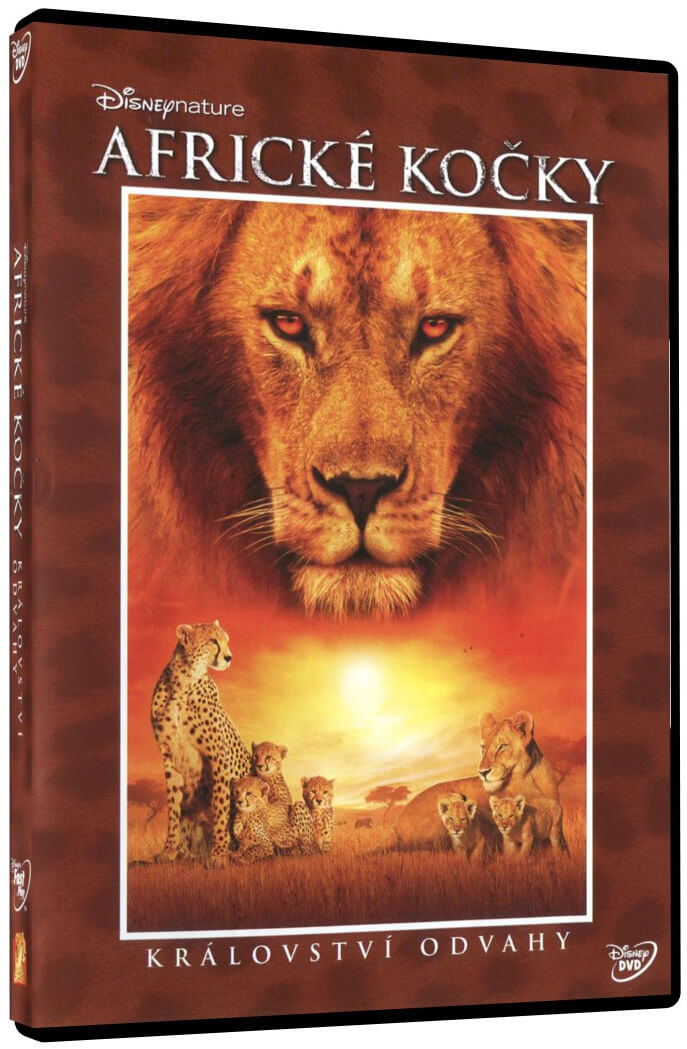Levně Africké kočky: Království odvahy (DVD)
