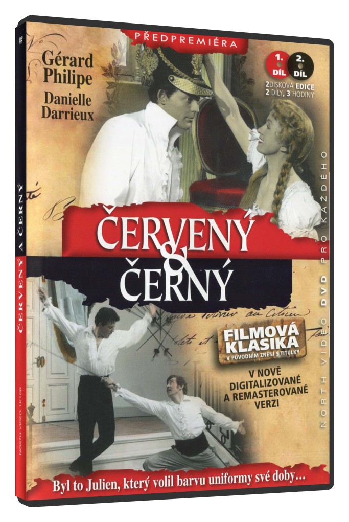 Levně Červený a černý - 1.+ 2. díl (DVD)