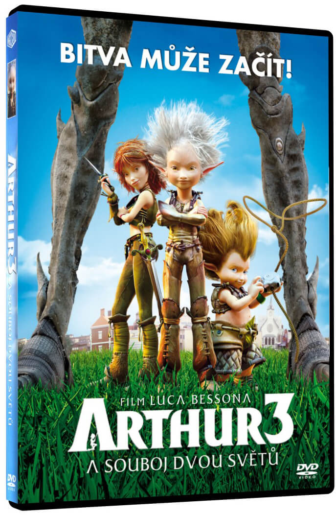 Levně Arthur a souboj dvou světů (DVD)
