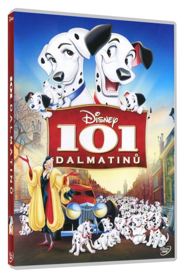 Levně 101 Dalmatinů (DVD) - animovaný