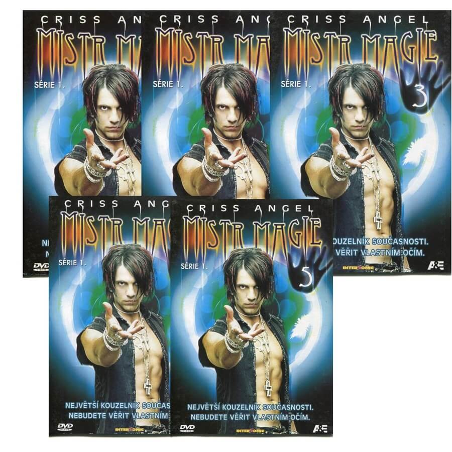 Levně Criss Angel - Mistr magie 1. série (5 DVD) (papírový obal)