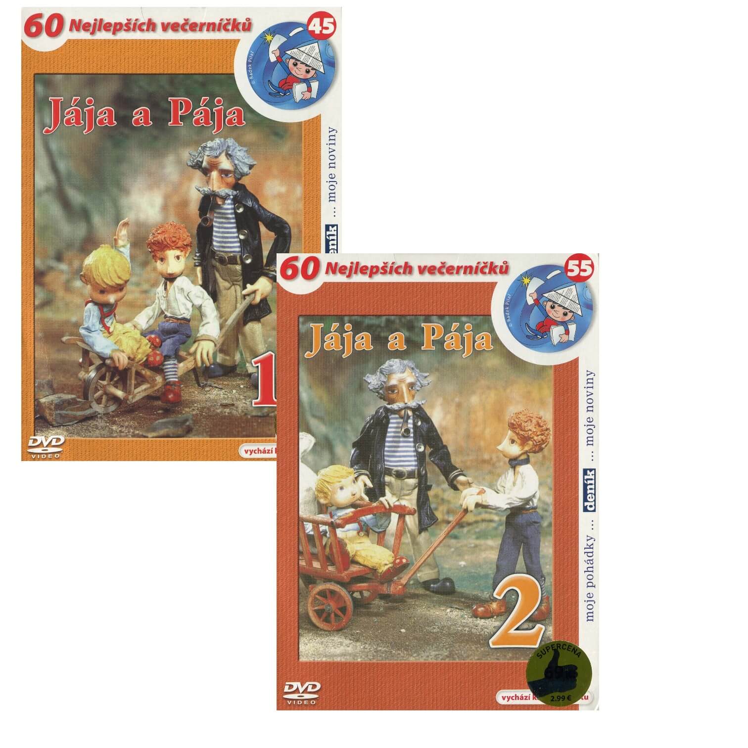 Levně Jája a Pája - kolekce (2 DVD) (papírový obal)