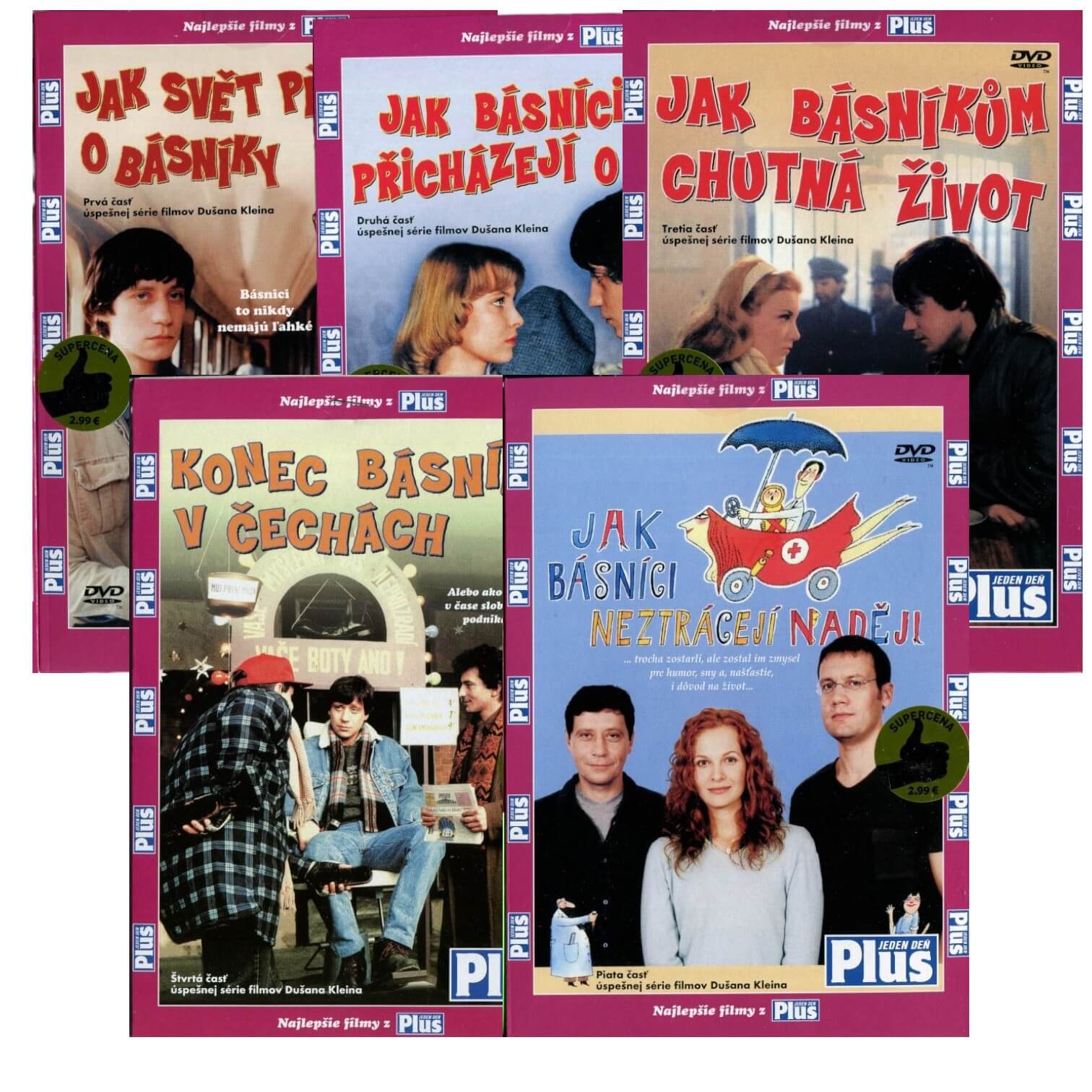 Levně Básníci - kolekce (5 DVD) (papírový obal)