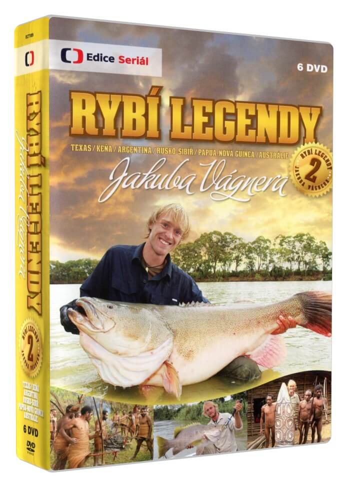 Levně Rybí legendy Jakuba Vágnera 2 (6 DVD)