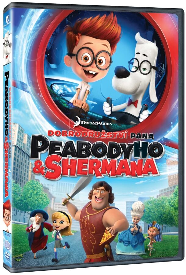 Levně Dobrodružství pana Peabodyho a Shermana (DVD)