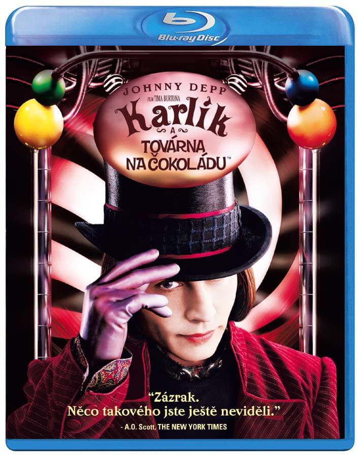 Levně Karlík a továrna na čokoládu (BLU-RAY)