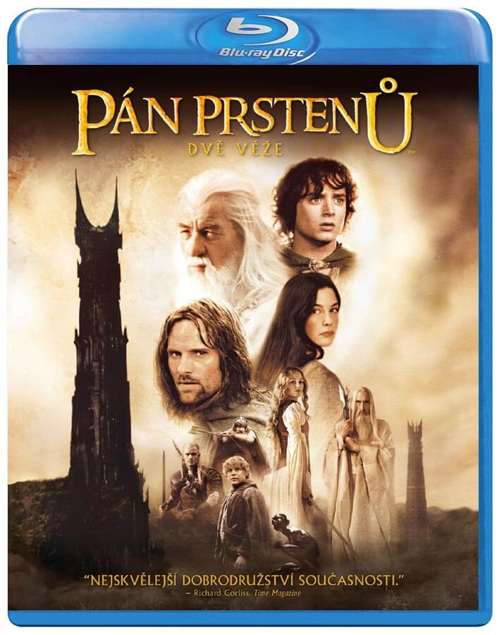Levně Pán prstenů: Dvě věže (BLU-RAY) - kino verze