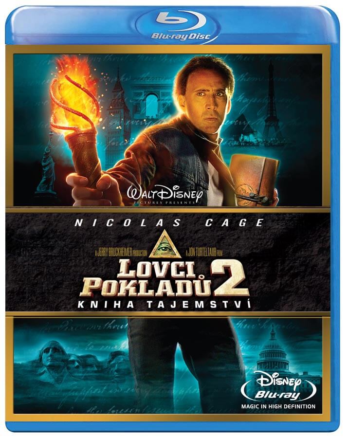 Levně Lovci pokladů 2: Kniha tajemství (BLU-RAY)