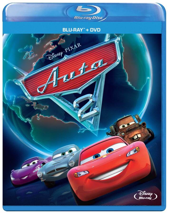 Levně Auta 2 - COMBO (BLU-RAY + DVD)