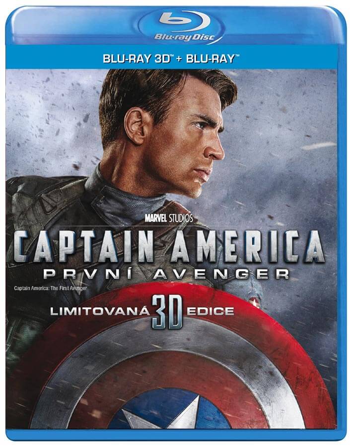 Levně Captain America: První Avenger (2D+3D) (2 BLU-RAY)