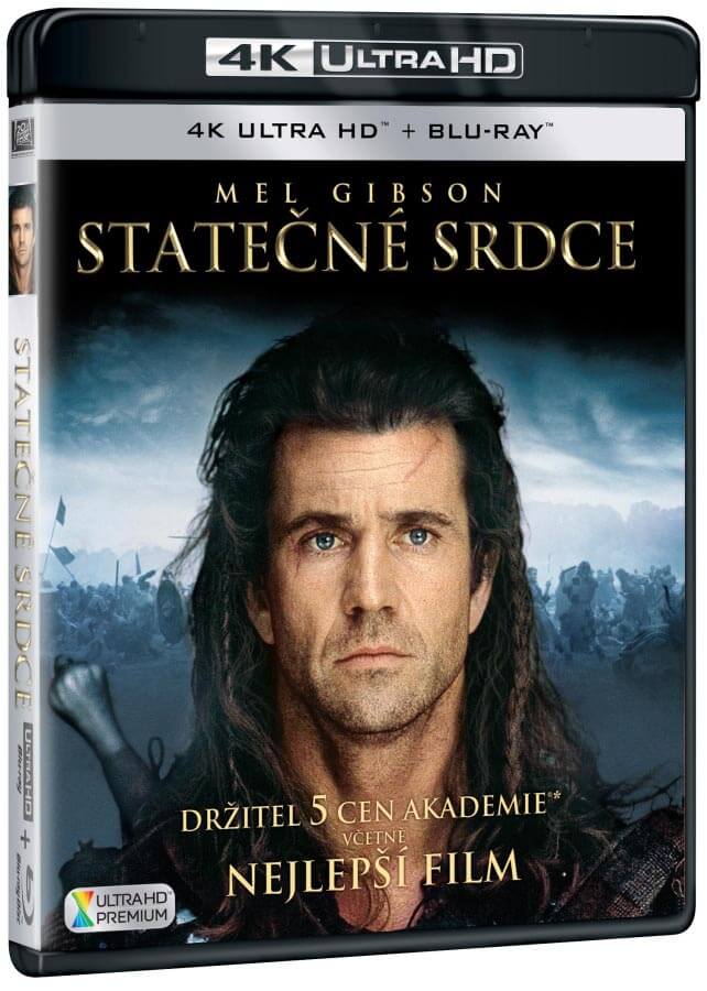 Levně Statečné srdce (4K ULTRA HD + BLU-RAY) (2 BLU-RAY)