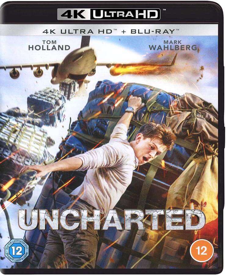 Levně Uncharted (4K ULTRA HD + BLU-RAY) (2 BLU-RAY) - DOVOZ