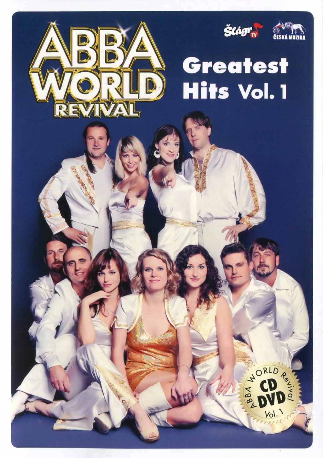 Levně ABBA World Revival - Greatest Hits Vol. 1 (CD + DVD)