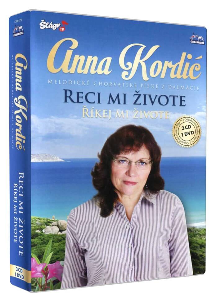 Levně Anna Kordič - Reci mi živote (3 CD + DVD)