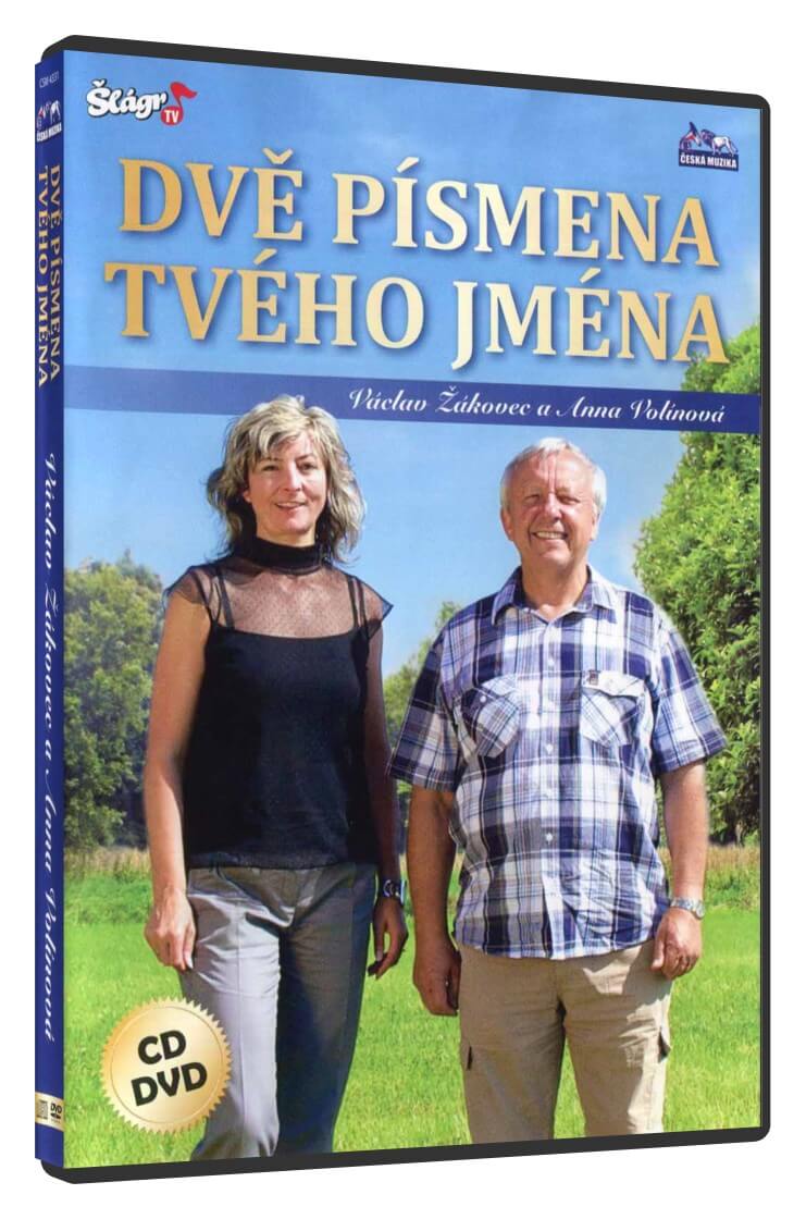 Levně Žákovec a Volínová - Dvě písmena tvého jména (CD + DVD)