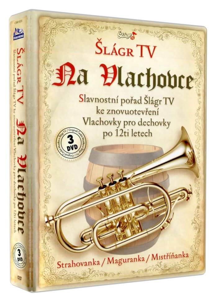 Levně Šlágr TV na Vlachovce (3 DVD)