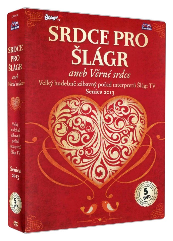 Levně Srdce pro Šlágr aneb Věrné srdce - Senica 2013 (5 DVD)