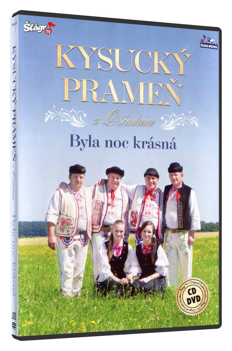 Levně Kysucký prameň - Byla noc krásná (CD + DVD)