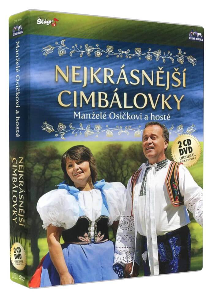 Levně Manželé Osičkovi a hosté Nejkrásnější cimbálovky (2 CD + DVD)
