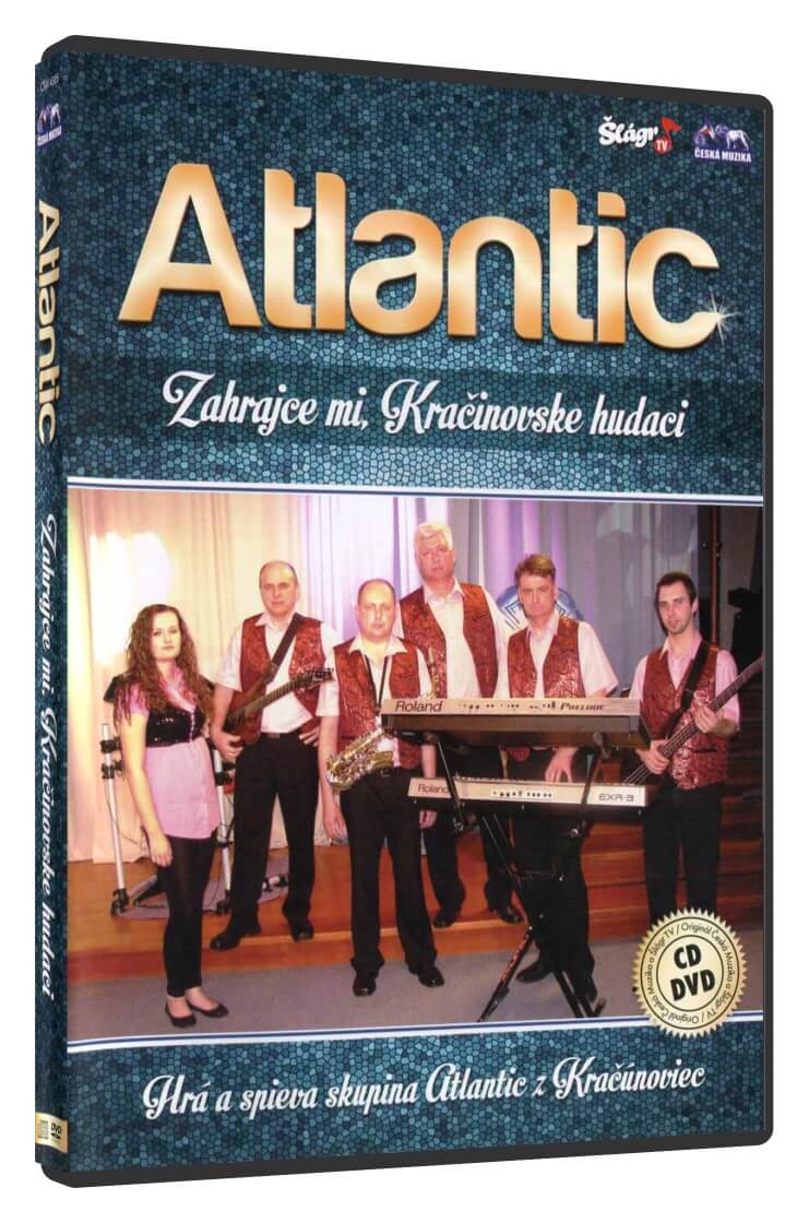 Levně Atlantic - Zahrajce mi, Krašinovske hudaci (CD + DVD)