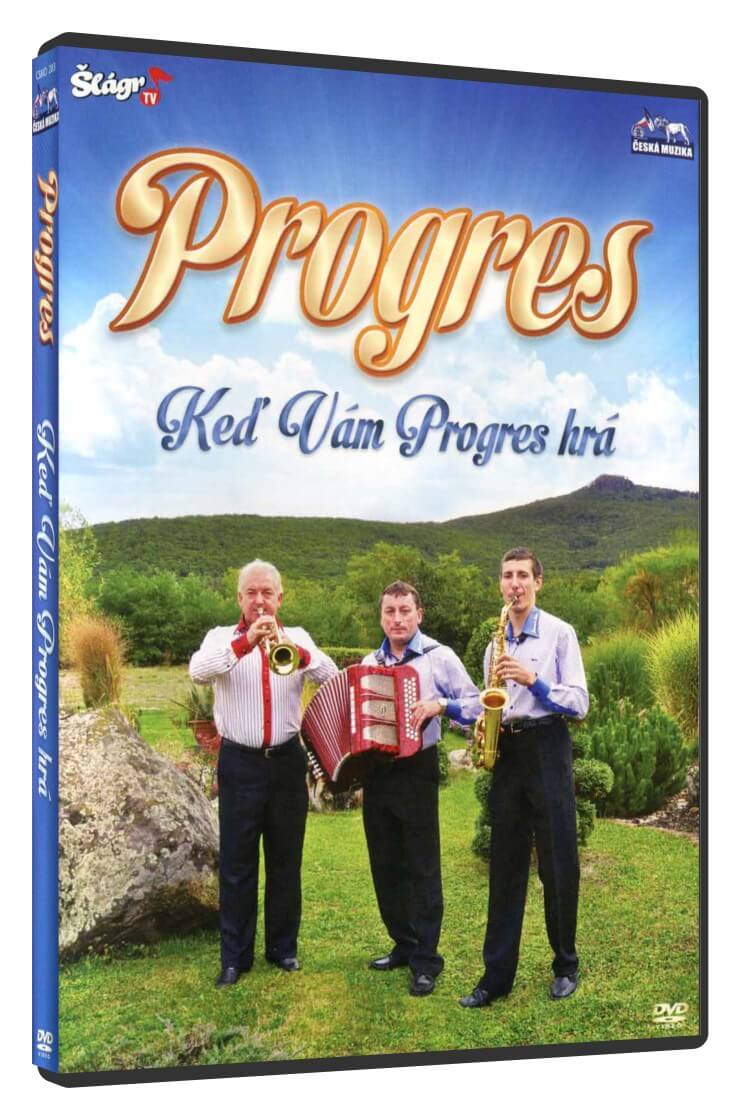 Levně Progres - Keď Vám Progres hrá (DVD)