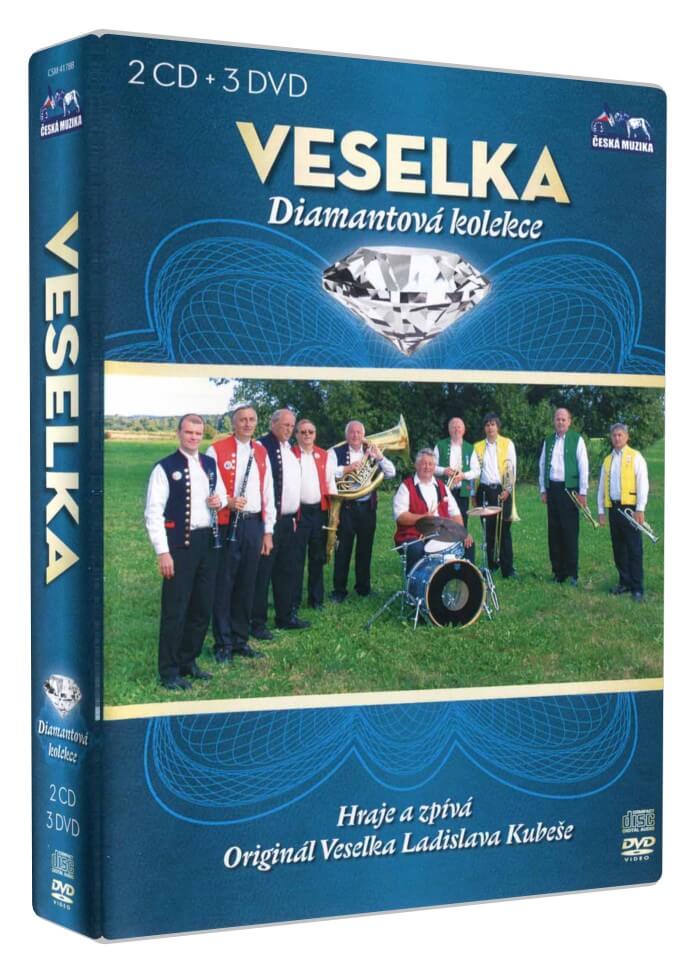 Levně Veselka - Diamantová kolekce (2 CD + 3 DVD)