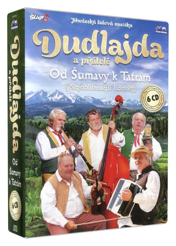 Levně Dudlajda - Od Šumavy k Tatrám (6 CD)