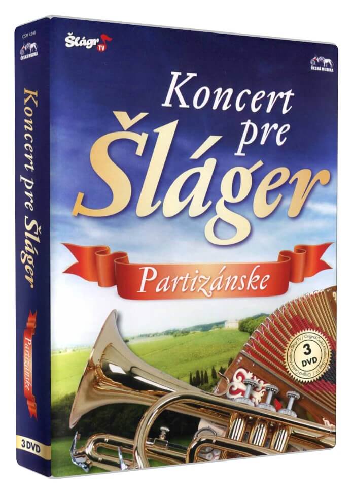 Levně Koncert pre Šláger - Partizánske (3 DVD)