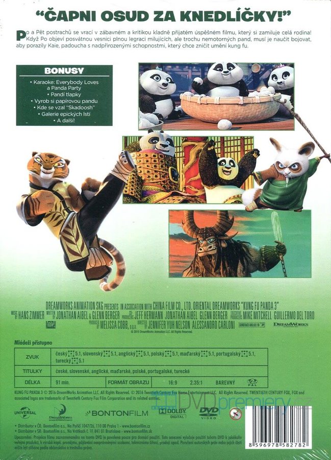 Flushed Away Kung Fu Panda DVD