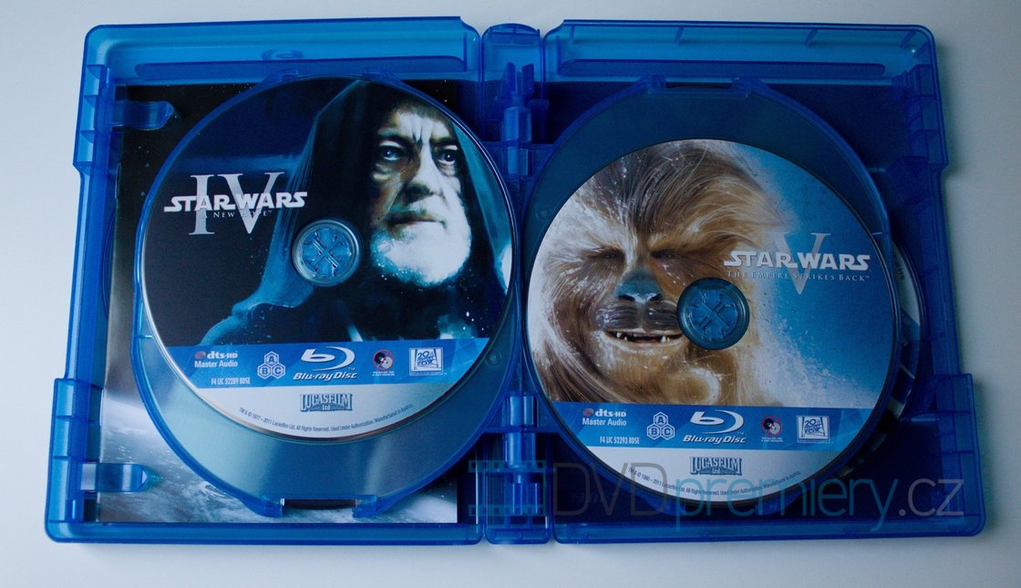 Blu-ray Star Wars kompletní sága 9 disků 