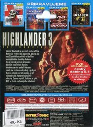 Highlander 3 - edice DVD-HIT (DVD) (papírový obal)