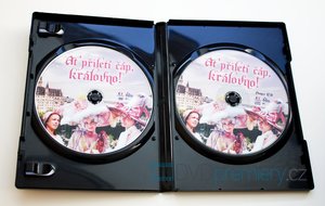 Ať přiletí čáp, královno! (DVD) + bonusové CD s písničkami z pohádky