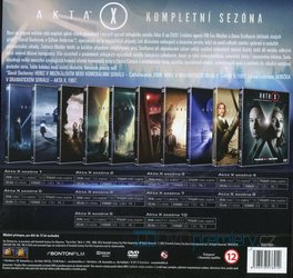 Akta X - kompletní kolekce (sezóna 1-10) - 62 DVD / 208 dílů